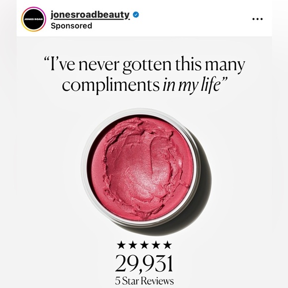 ❗️NOT CUSTOM JONES ROAD Miracle Balm 8g | 4 Color Palette - Picture 2 of 12